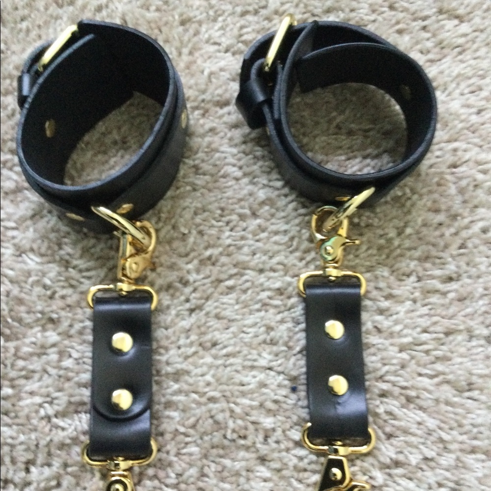 Leather Cuffs - Picture 8 of 9